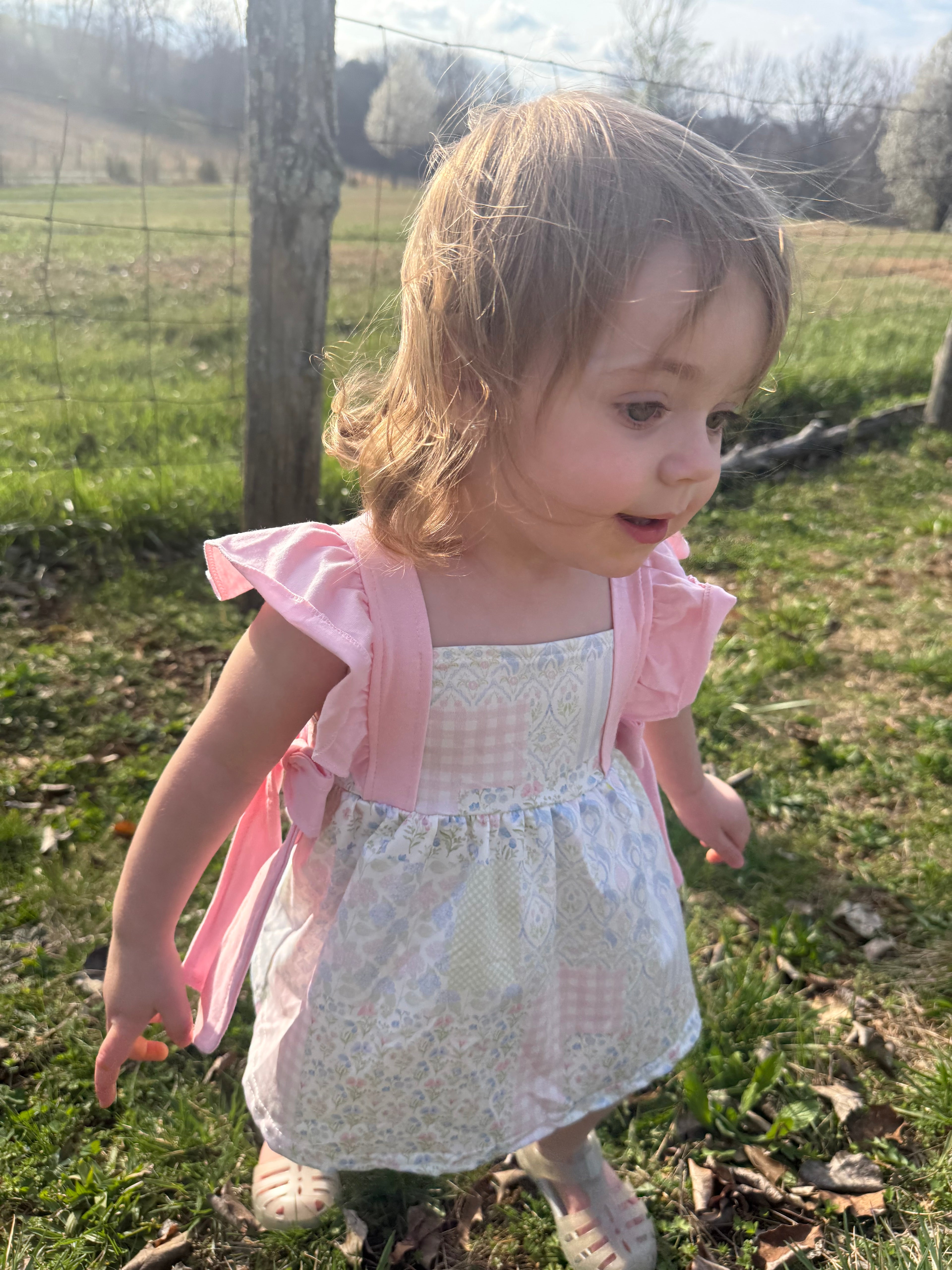 Spring floral short set