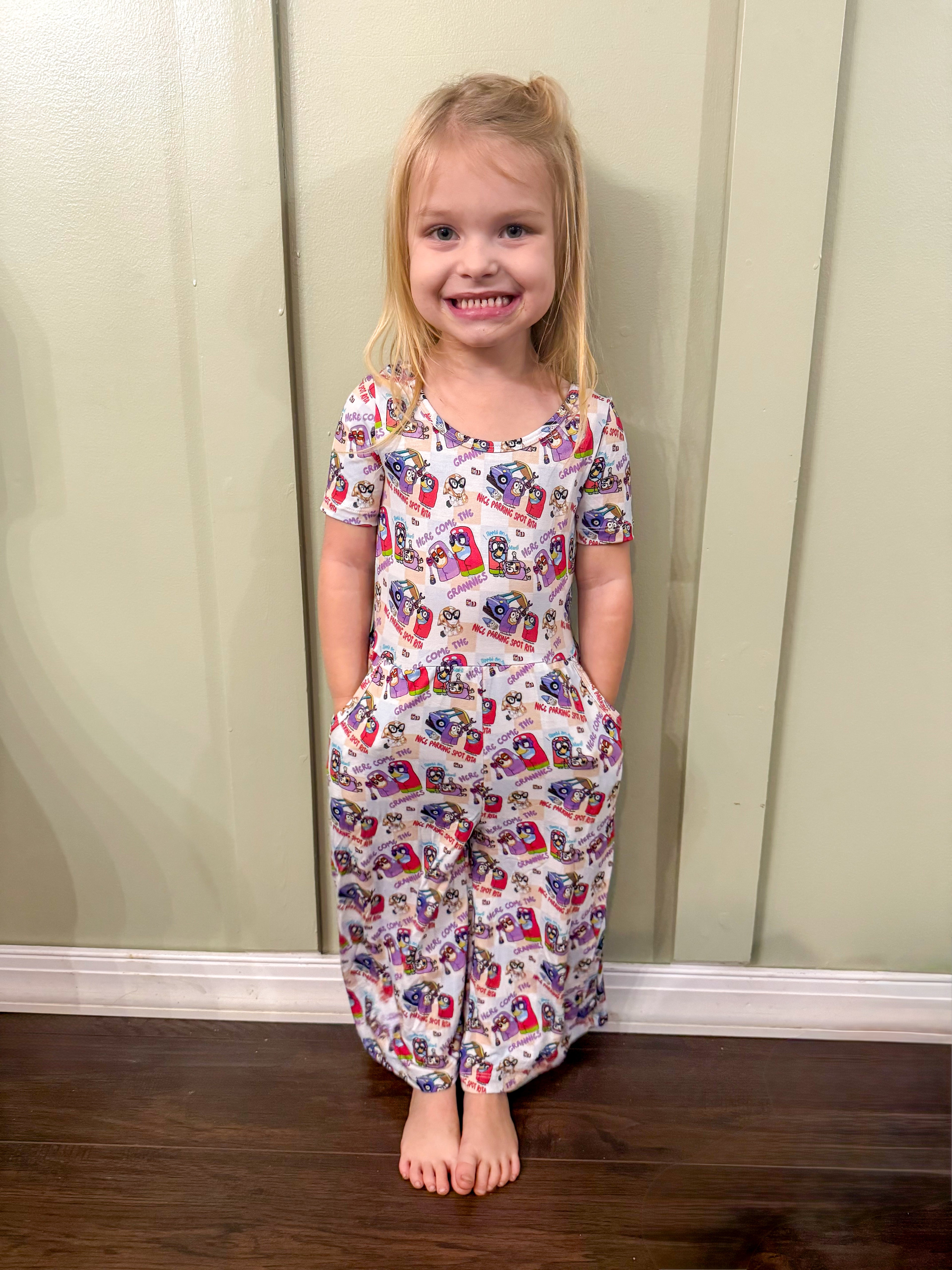 Nice Parking Rita wide leg romper